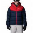 Geacă de iarnă bărbați Columbia Iceline Ridge™ Jacket albastru/roșu
