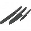 Set de cuțite  Outwell Knife Set gri grey/black