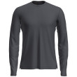 Tricou funcțional bărbați Icebreaker M Mer 150 Ace LS Tee negru Graphite