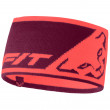 Bentiță Dynafit Leopard Logo Headband portocaliu/vișiniu