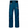 Pantaloni bărbați Ortovox 3L Deep Shell Pants albastru