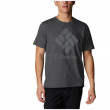 Tricou bărbați Columbia Trek™ Logo Short Sleeve negru