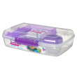Cutie de prânz Sistema Bento Box To Go 1,76L violet