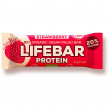 Baton Lifefood Proteină Căpșuni RAW BIO 47 g