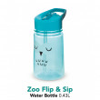 Sticlă copii Aladdin Zoo Flip & Sip 430 ml