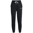 Pantaloni jogging femei Under Armour Essential Script Pant negru