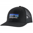 Șapcă Patagonia P-6 Logo Trucker Hat negru