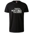 Tricou bărbați The North Face S/S Woodcut Dome Tee negru
