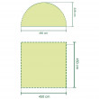 Party cort Coleman Event Shelter Pro XL (4,5 x 4,5)