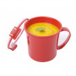 Cană Sistema Microwave Medium Soup Mug Red
