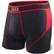 Boxeri Saxx Kinetic Boxer Brief negru/roșu