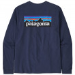 Tricou bărbați Patagonia P-6 Logo Responsibili Tee LS