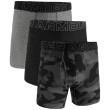 Boxeri bărbați Under Armour Perf Tech Nov 6in negru Black Neo Camo / Black / Castlerock Heather