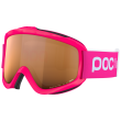 Ochelari de schi copii POC POCito Iris roz Fluorescent Pink/Partly Sunny Light Orange