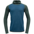 Tricou funcțional bărbați Devold Kvitegga Merino 230 Hoodie Man