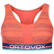 Bustieră Ortovox 185 Rock'N'Wool Sport Top portocaliu/
