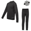 Lenjerie funcțională copii Sensor Merino Active Set negru