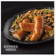 Fel principal Expres menu KM Linte în stil oriental cu cârnați