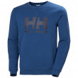 Hanorac bărbați Helly Hansen Hh Logo Crew Sweat albastru