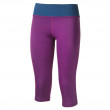Pantaloni 3/4 femei Progress Betty 3Q 23TM violet fialový melír/petrol/růžová