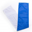 Eșarfă cool N-Rit Cool Towel Twin alb/albastru bílý/modrý
