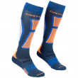 Șosete 3/4 bărbați Ortovox Ski Rock'N'Wool Long Socks albastru
