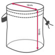 Săculeț pentru magneziu SIERRA Climbing Tube Chili