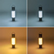 Lanterna reîncarcabilă Solight lanternă LED de mână cu felinar de camping