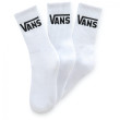 Șosete femei Vans Basic 3Pk Crew alb/negru