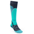 Șosete 3/4 Bridgedale Ski Midweight Women's albastru/albastru deschis dark denim/aqua/212