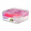 Cutie de prânz Sistema Bento Cube To Go 1,25L roz