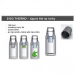 Termos Sigg Hot&Cold Brushed 1,0L