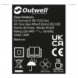 Saltea gonflabilă Outwell Superior Single Built-in Pump UK