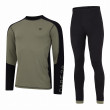 Set funcțional bărbați Dare 2b Exchange IIII Baselayer Set verde/negru OlvneGrn/Blk