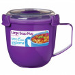 Hrnek Sistema Microwave Large Soup Mug Color violet