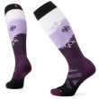 Șosete de schi Smartwool W Ski Fc Snowpocalypse Pattern Otc violet/negru