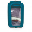 Sac rezistent la apă Osprey Dry Sack 35 W/Window albastru