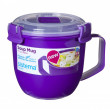 Hrnek Sistema Microwave Small Soup Mug Color violet