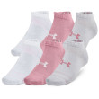 Șosete Under Armour Essential 6pk Low roz pnk