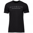 Tricou bărbați Black Diamond M Bd Icon Full Moon Ss Tee negru