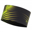 Banderolă Buff Coolnet UV+ Headband negru/galben