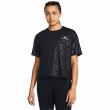 Tricou femei Under Armour Rush Energy Emboss Crop SS