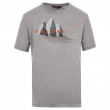 Tricou bărbați Salewa Lines Graphic Dry M T-Shirt. gri/portocaliu