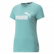 Tricou femei Puma ESS Logo Tee (s) albastru