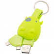 Munkees
			breloc USB Smart Charger verde Green