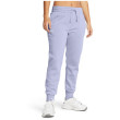 Pantaloni jogging femei Under Armour Rival Fleece Jogger alb/violet Celeste/White