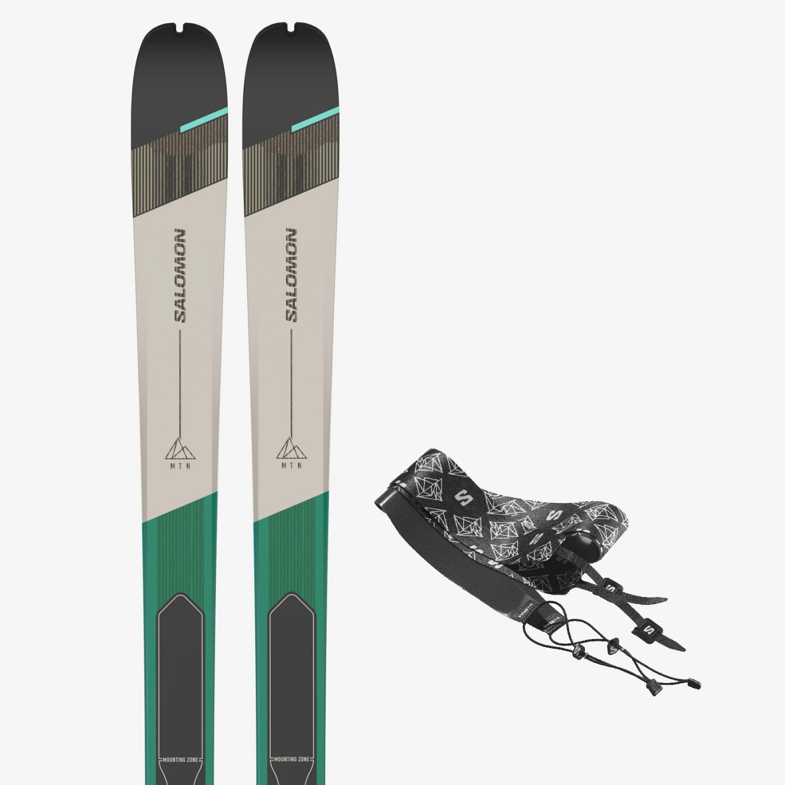 Overveje Mutton vand Set pentru schi alpin Salomon MTN 86 W PRO + piei de focă Culoare: gri /  Lungime schiuri: 164 cm | 4Camping.ro