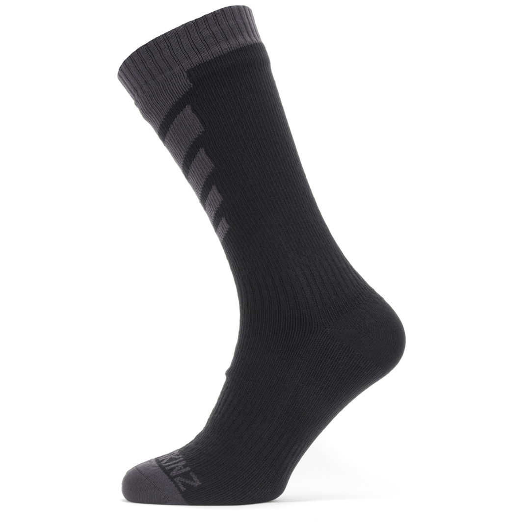 SealSkinz Berretto Bacton Impermeabile Antivento Con Polsino A Rotolo - Oliva/Navy Unisex