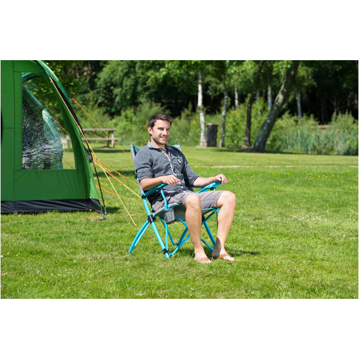 bungee camping chair