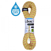 Coardă de alpinism Beal Ice Line 8,1 mm (50 m) verde ANIS